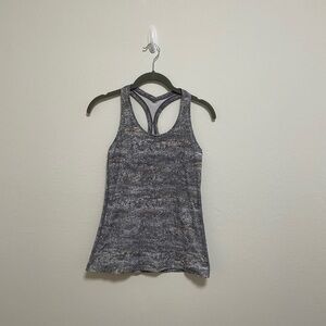 Lululemon Cool Racerback 2 Gray Tank Top